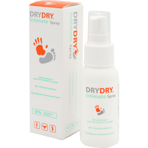 Дезодорант для інтимного догляду Dry Dry Intimate Spray 50 мл (7350061291156) ТОП в Харкові