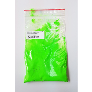 купити Флуоресцентний (ультрафіолетовий) пігмент Нокстон Зелений (Зелене свічення в УФ) 100 г