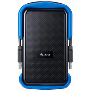 Зовнішній жорсткий диск Apacer USB 2TB AC631 Black/Blue (AP2TBAC631U-1) в Харкові