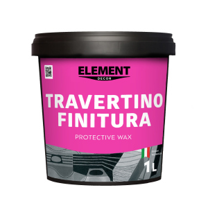 Захисний віск TRAVERTINO FINITURA "ELEMENT DECOR" 1 л надійний