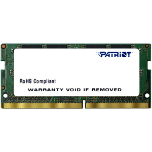 Оперативна пам'ять Patriot SODIMM DDR4-2666 8192MB PC4-21300 Signature Line (PSD48G266681S) ТОП в Харкові