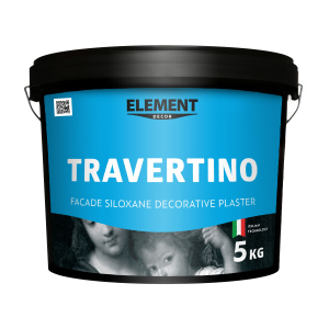 Фасадна декоративна штукатурка TRAVERTINO "ELEMENT DECOR" 5 кг ТОП в Харкові