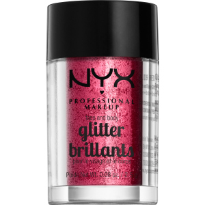 Глиттер NYX Professional Makeup Face & Body Glitter 09 Red 2.5 г (800897846817) лучшая модель в Харькове