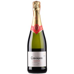 Вино ігристе Codorniu Cava Clasico Brut біле брют 0.75 л 11.5% (8410013381010) краща модель в Харкові