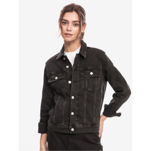 Джинсовая куртка Calvin Klein Jeans Regular 90'S Denim Jacket J20J215927-1BY S Denim Black (8719853763599) лучшая модель в Харькове