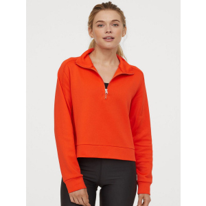 Толстовка H&M Sport 0789921-о XS Оранжевая (2000001630808) ТОП в Харькове