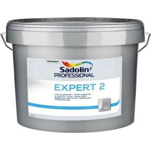 Глибокоматова латексна фарба Sadolin Expert 2 Білий 10 л ТОП в Харкові