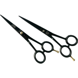 Ножиці перукарські Zauber-manicure Чорні 1040 6.0 (1040) (4004904210400) рейтинг