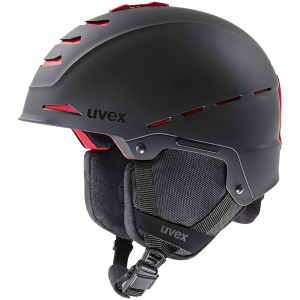 Шолом гірськолижний Uvex Legend Pro р 59-62 Black-red Mat (4043197328317)