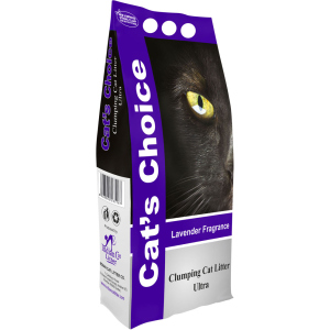 Наповнювач для котячого туалету Indian Cat Litter Cat's Choice Lavender "Лаванда" Бентонітовий комкуючий 5 кг (6 л) краща модель в Харкові