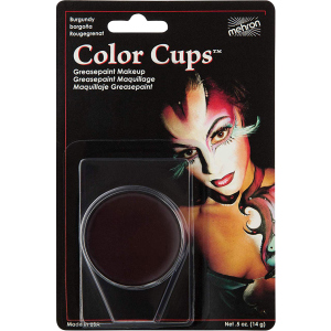 Кремовий грим Mehron Color Cups Burgundy 12 г (CCC-BY) (764294502120) в Харкові