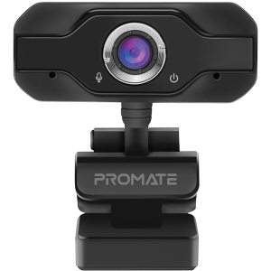 Веб-камера Promate ProCam-1 FullHD USB Black (procam-1.black) краща модель в Харкові