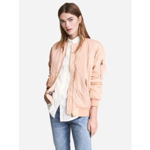 Бомбер H&M 4279515-ACUH 46 Бледно-розовый (3000001827917) ТОП в Харькове