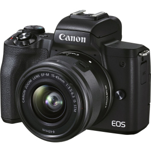 Фотокамера Canon EOS M50 Mark II Premium Live Stream Kit Black (4728C059) Офіційна гарантія! краща модель в Харкові