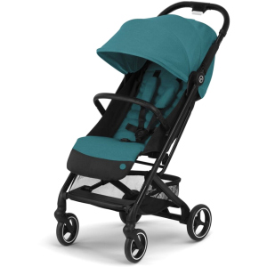 Прогулочная коляска Cybex Beezy River Blue/Turquoise с бампером (521000619)