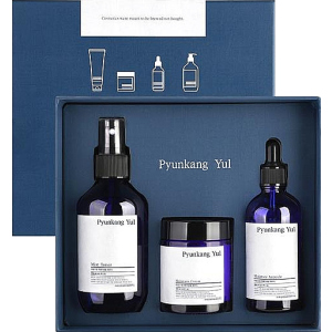 Набір Pyunkang Yul Set Тонер-міст Mist Toner 200 мл + Ампула Moisture Ampoule 100 мл + Крем Moisture Cream 100 мл (8809486680414) ТОП в Харкові