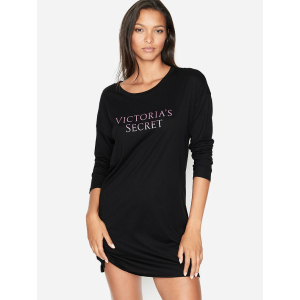 Домашнее платье Victoria's Secret 706952293 M Черное (1159752788)