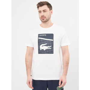 Футболка Lacoste TH9654-001 S (T3) White (3665926042793) в Харкові