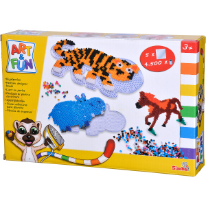 Термомозаїка Simba Toys Веселий Зоопарк 9 мотивів 4500 елементів (6374279) в Харкові