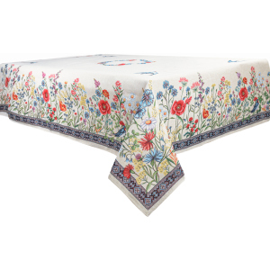 Скатертина Lefard Home Textile Chamomille 140х140 см (732-010) краща модель в Харкові