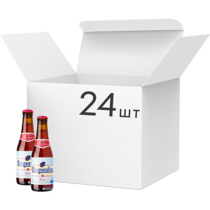 Упаковка пивного коктейлю HoeGaarden Rosee 3% 0.25 л x 24 шт (5410228224747) рейтинг