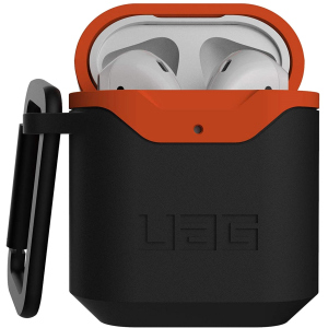 Чехол UAG Std. Issue Hard 001 (V2) для Apple AirPods Black/Orange (10242F114097)