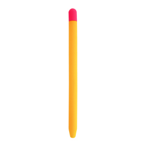 Чохол TPU Goojodoq Matt 2 Golor для стілуса Apple Pencil 2 Yellow/Pink надійний