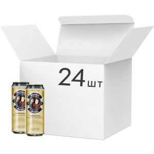 Упаковка пива Apostel Helles Lager светлое фильтрованное 5% 0.5 л х 24 шт (4054500101138) ТОП в Харькове