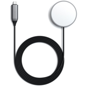 Бездротовий зарядний пристрій Satechi USB-C Magnetic Wireless Charging Cable Space Grey (ST-UCQIMCM) ТОП в Харкові