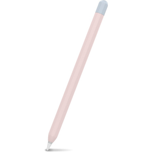 хорошая модель Двухцветный силиконовый чехол AhaStyle для Apple Pencil (1‑го поколения) Розовый, светло-синий (AHA-01940-PNL)