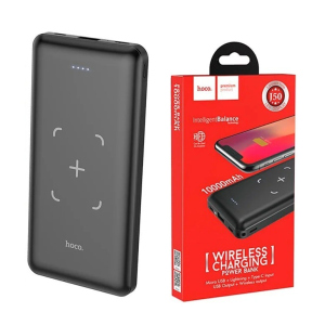 Павербанк Hoco Wireless Charger 10000 мАч black ТОП в Харкові