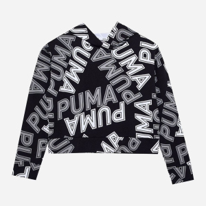 Худі дитяче Puma Modern Sports Hoody 58143201 176 см Black-AOP (4062451246723) ТОП в Харкові