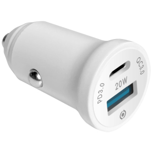 хорошая модель Автомобильное зарядное устройство Piko CC-302QP 2 USB A + C 20W Белое