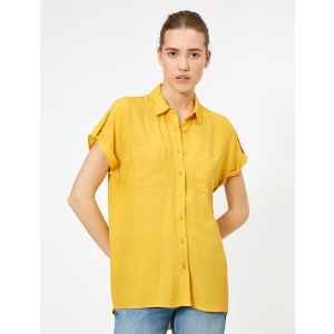 Сорочка Koton 0KAK68940PW-159 40 Mustard (8682259791902) в Харкові