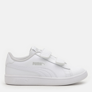 Кеди дитячі Puma Smash v2 LV PS 36517302 27.5 (9.5) Puma White-Puma White (4059505126155) краща модель в Харкові