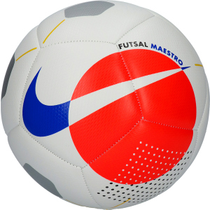 М'яч футзальний Nike Futsal Maestro Size 4 White/Orange (SC3974-101) краща модель в Харкові