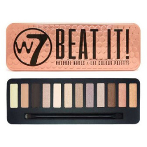 Тіні для повік W7 Beat It Eye Colour Palette палетка 12 кольорів light pink and copper 15.6 г (5060406145687)