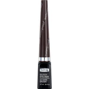 Підводка для очей Isadora Glossy Eyeliner 42 dark brown 3.7 мл 97317851128429) краща модель в Харкові