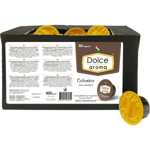 Капсула Dolce Aroma Colombia для системы Lavazza Blue 8 г х 50 шт (4820093484855) рейтинг