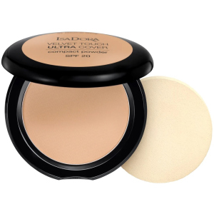 Пудра для лица Isadora Velvet Touch Ultra Cover Compact Powder 64 warm sand 7.5 г (7317852149645) лучшая модель в Харькове