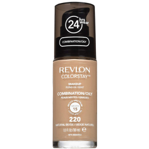 Тональний крем Revlon ColorStay комбінована та жирна шкіра з дозатором 220 Natural Beige 30 мл (309974700054) в Харкові