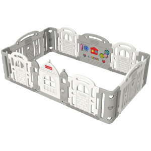 Дитячий манеж Dwinguler Castle Downy Grey (8809268161032) краща модель в Харкові