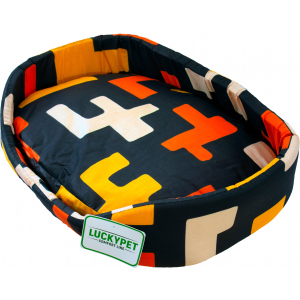 Лежак для собак і кішок Lucky pet №1 Макс 32x43x12 см Геометрія (4820224212098) ТОП в Харкові