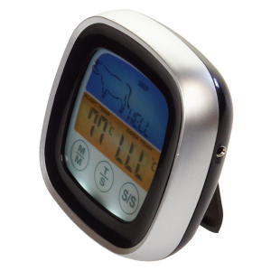 Электронный термометр для мяса Supretto с ЖК дисплеем Серебро (5982-0001) в Харькове