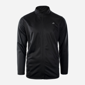 Спортивна кофта Martes Essentials Raylon-Black M Чорна (5902786258208) краща модель в Харкові