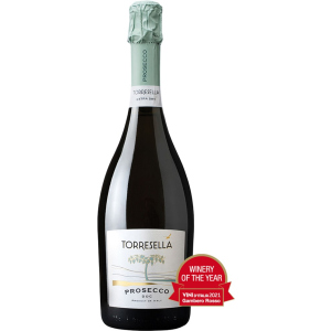 Ігристе вино Torresella Prosecco Extra-Dry DOC біле екстра сухе 0.75 л 11% (8007155000758) ТОП в Харкові