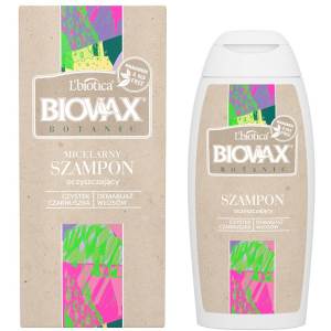 Шампунь L'biotica Biovax Rockrose & Black Cumin Міцелярний 200 мл (5907636934028)