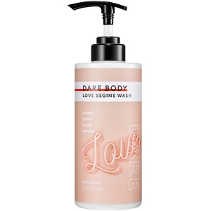 Зволожуючий гель для душу Missha Dare Body Love Begins Wash 500 мл (8809643532334) надійний