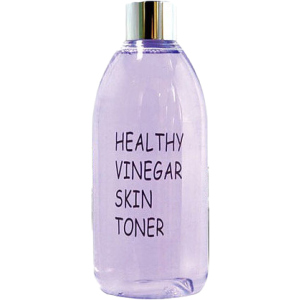 Тонер для лица Real Skin Черника Healthy vinegar skin toner Blueberry 300 мл (8809280351527)