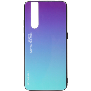 Панель BeCover Gradient Glass для Vivo V15 Pro Purple-Blue краща модель в Харкові